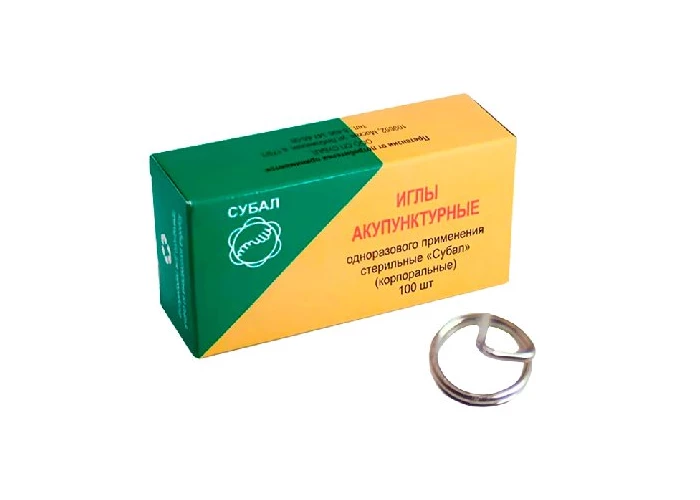 Иглы кнопочные 0.22 х 1.6 мм № 100, Китай