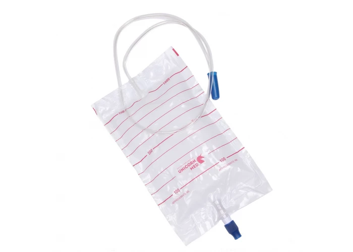 Мочеприемник взрослый, одноразовый, 1000 мл