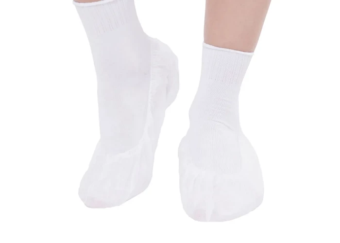 Бахилы-носочки нетканые одноразовые в индивидуальной упаковке, №50/1000