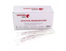 Шпатель деревянный нестерильный UM № 100, Китай