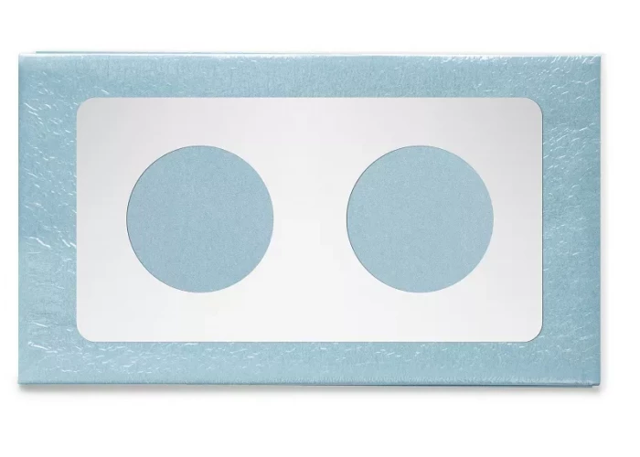 Салфетка для анестезии с отверстием, липким слоем вокруг и по краям, стерильная 30 х 30 см, Россия