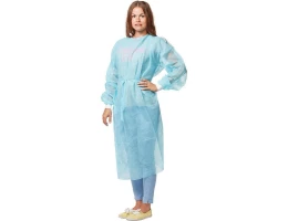 Халат нестерильный SAF&amp;TY хирургический, на завязке, рукава на манжетах, 140 см, пл. 25 г/м2, № 10