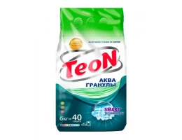 Порошок стиральный Аква гранулы Teon 6 кг