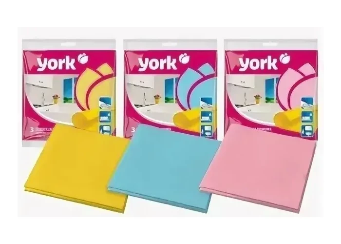 Салфетка вискозная Домашняя YORK 35 х 35 см, № 3