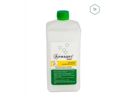 Алмадез Лайт 1 л. Антибактериальное крем-мыло. Дозатор-насос