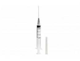 Шприц инъекционный одноразовый 10 мл с иглой 0.8 х 40 мм (21Gх1 1/2") Luer Lock, № 100