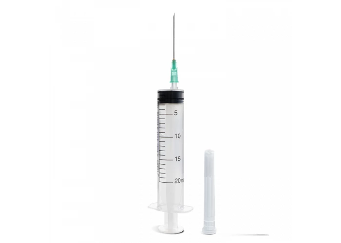 Шприц медицинский 3-х компонентный 20 мл № 36/720, Китай