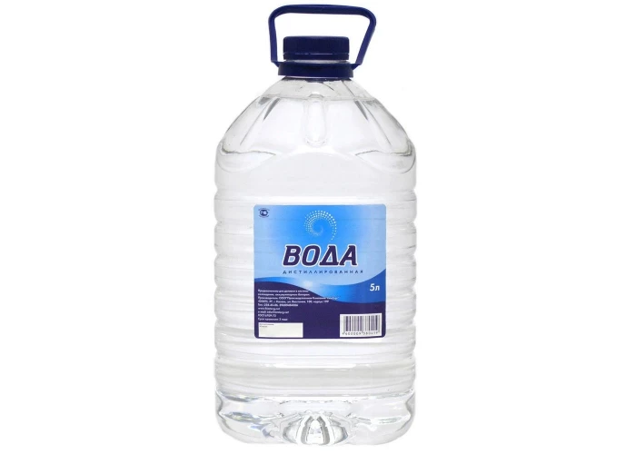 Дистиллированная вода 5 литров Tillan, Россия
