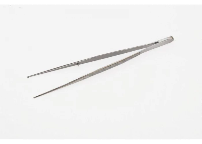 Пинцет хирургический глазной прямой ПХ 150 х 0.6 мм