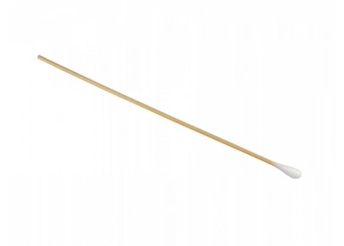 Палочка тампон нестерильная L, Дерево-хлопок 20 см, № 100