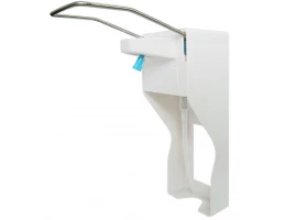 Дозатор локтевой А-265S пластиковый с металлическим рычагом. 1 000 мл. С распылителем