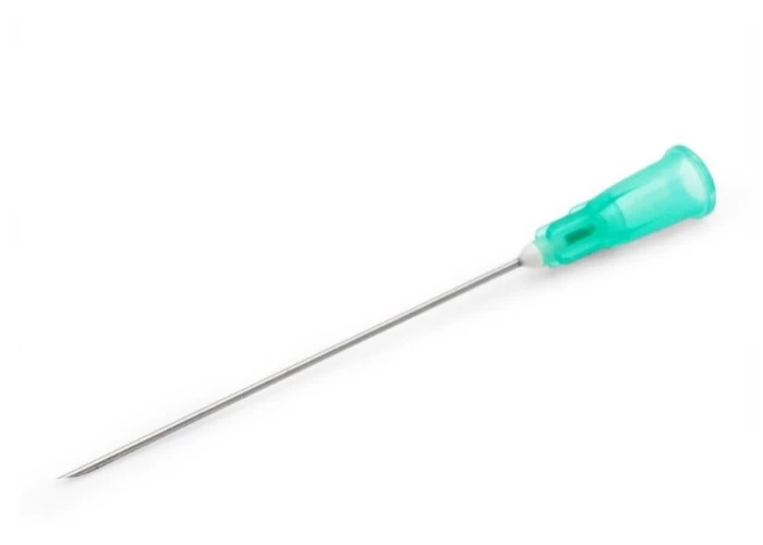 Игла инъекционная 21G 0,8*38 зеленая 100 шт. уп.