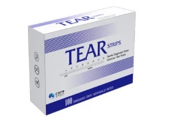 Офтальмологические полоски Tear Strips 100 шт. уп., Индия ( Тест Ширмера)