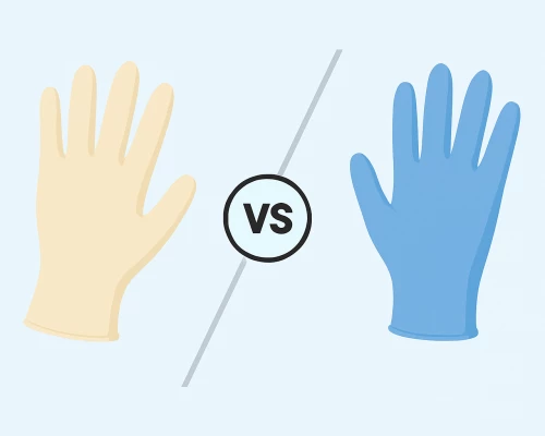 Нитриловые или латексные перчатки — что выбрать?