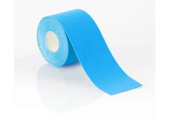 Бинт кинезио-тейп WUXI 5 м х 5 см голубой, Китай