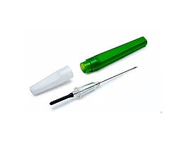 Иглы медицинские двухсторонние для забора венозной крови 21G 0.8 х 38 мм К, визуальная камера, № 100