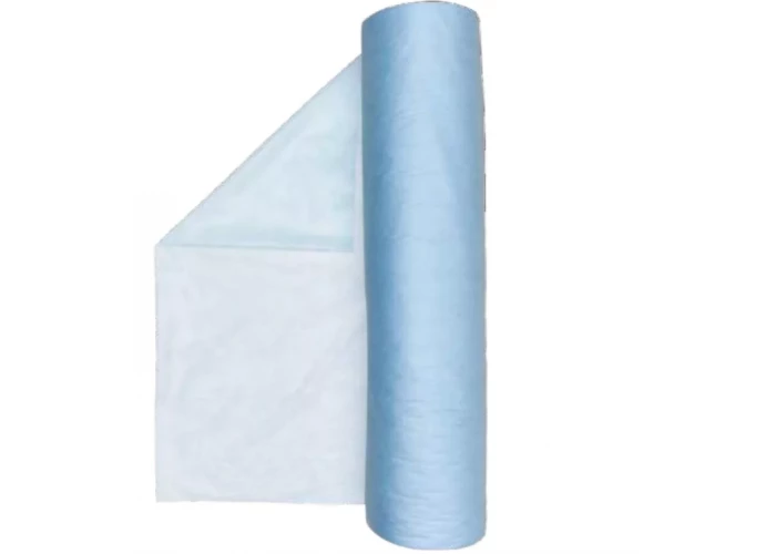 Простыня в рулоне 70*80 см Standart голубой 300 шт. рул