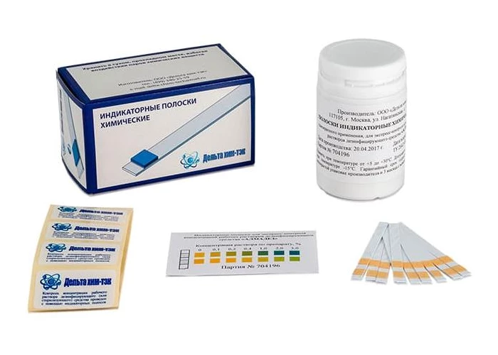 Индикаторные полоски Алмадез. 100 тестов