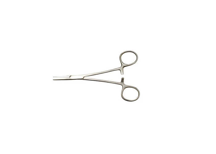 Зажим кровоостанавливающий прямой тип Москит 150 мм