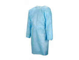 Халат одноразовый стерильный, рукава на резинке, пл. 25 г/м2, 140 см