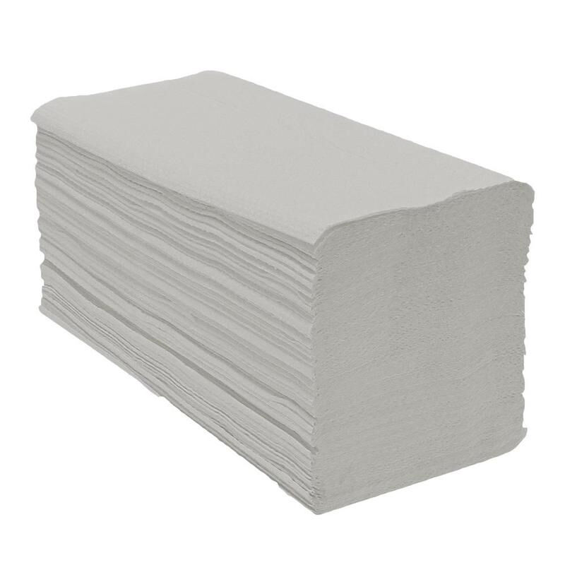 Полотенца для рук в пачках V-сл., 1-сл. 21 х 22 см, 250 л, белые, 20 шт/уп