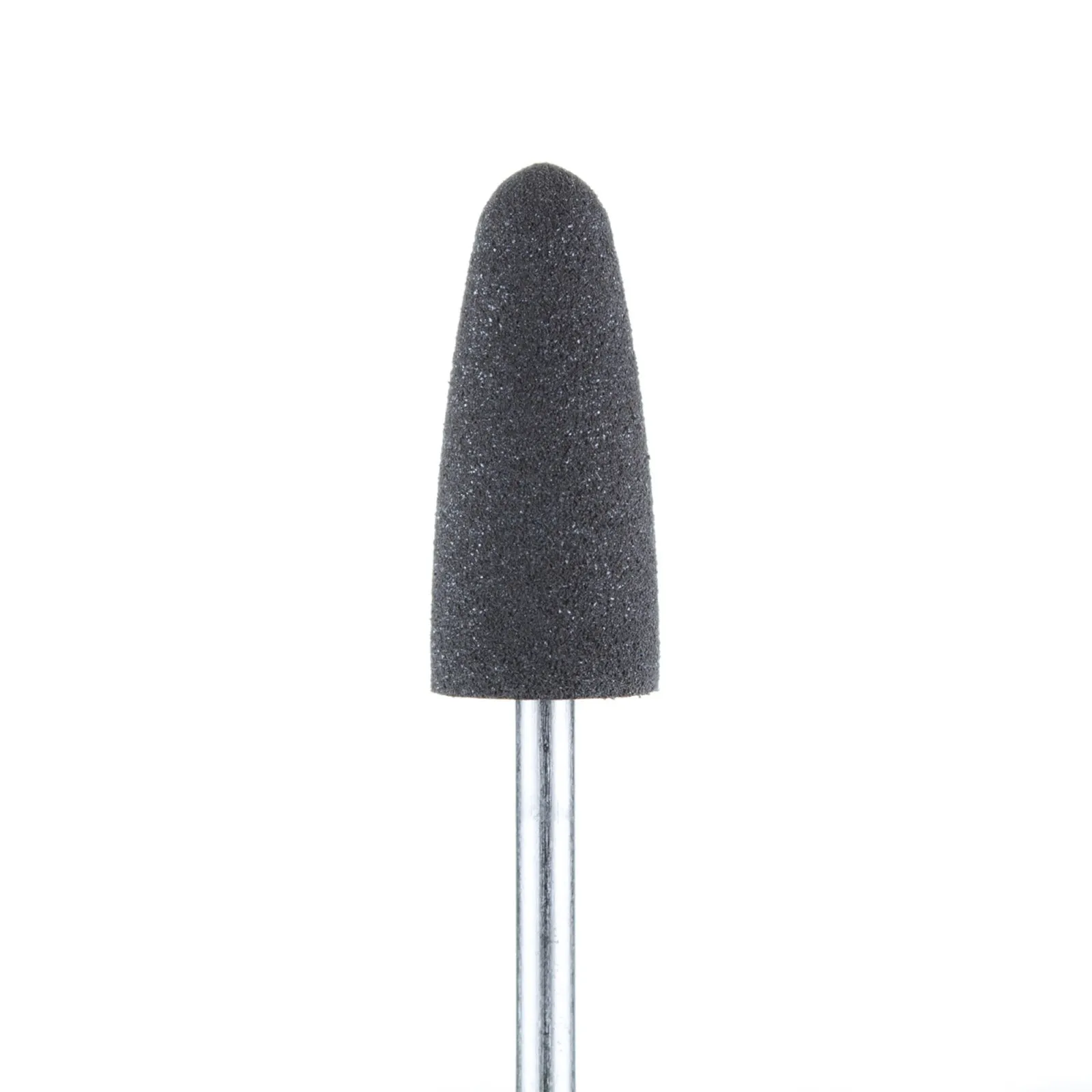 Полировщик средний закругленный конус силиконовый темно-серый (диаметр 8 мм)