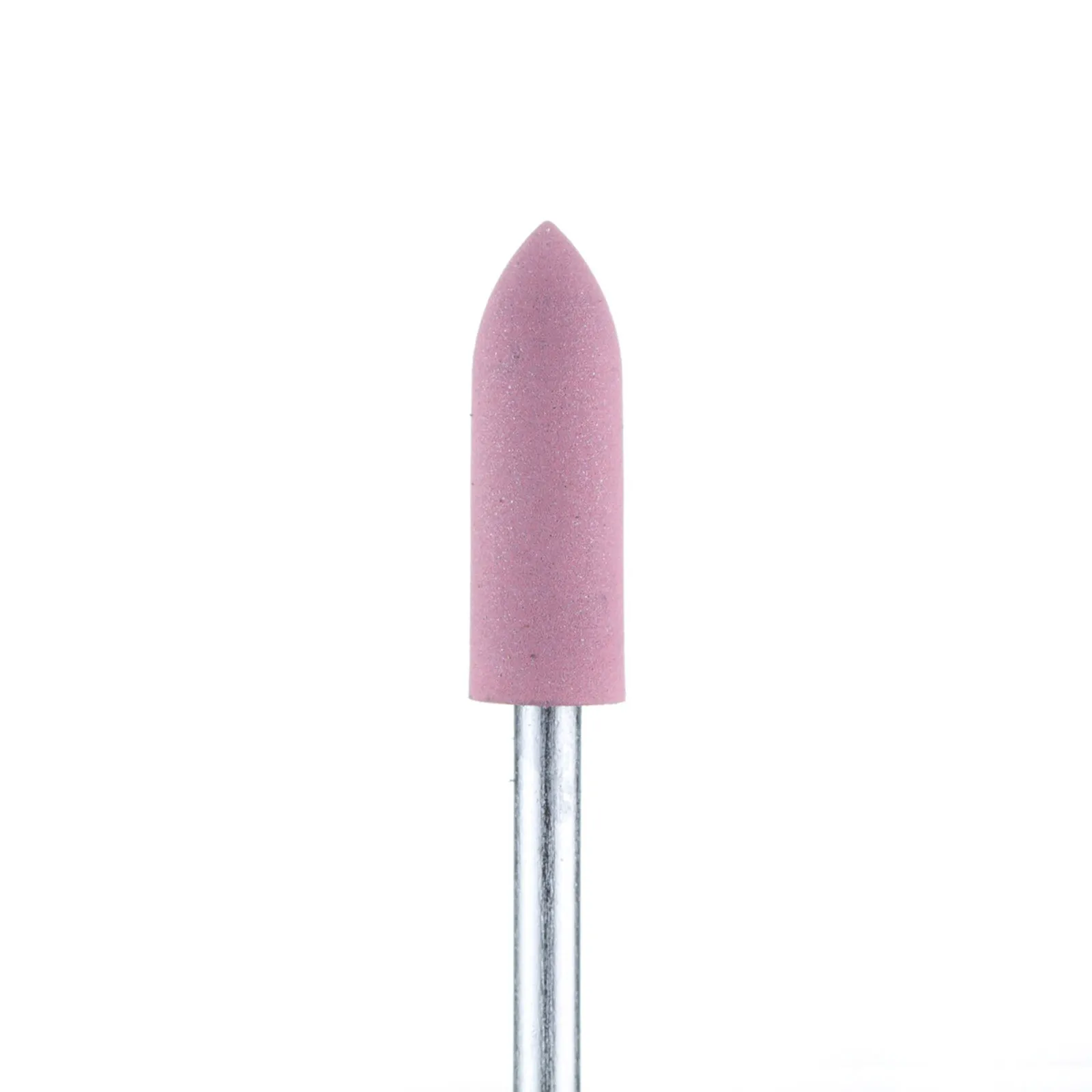 Полировщик закругленный цилиндр силиконовый розовый (диаметр 5 мм)