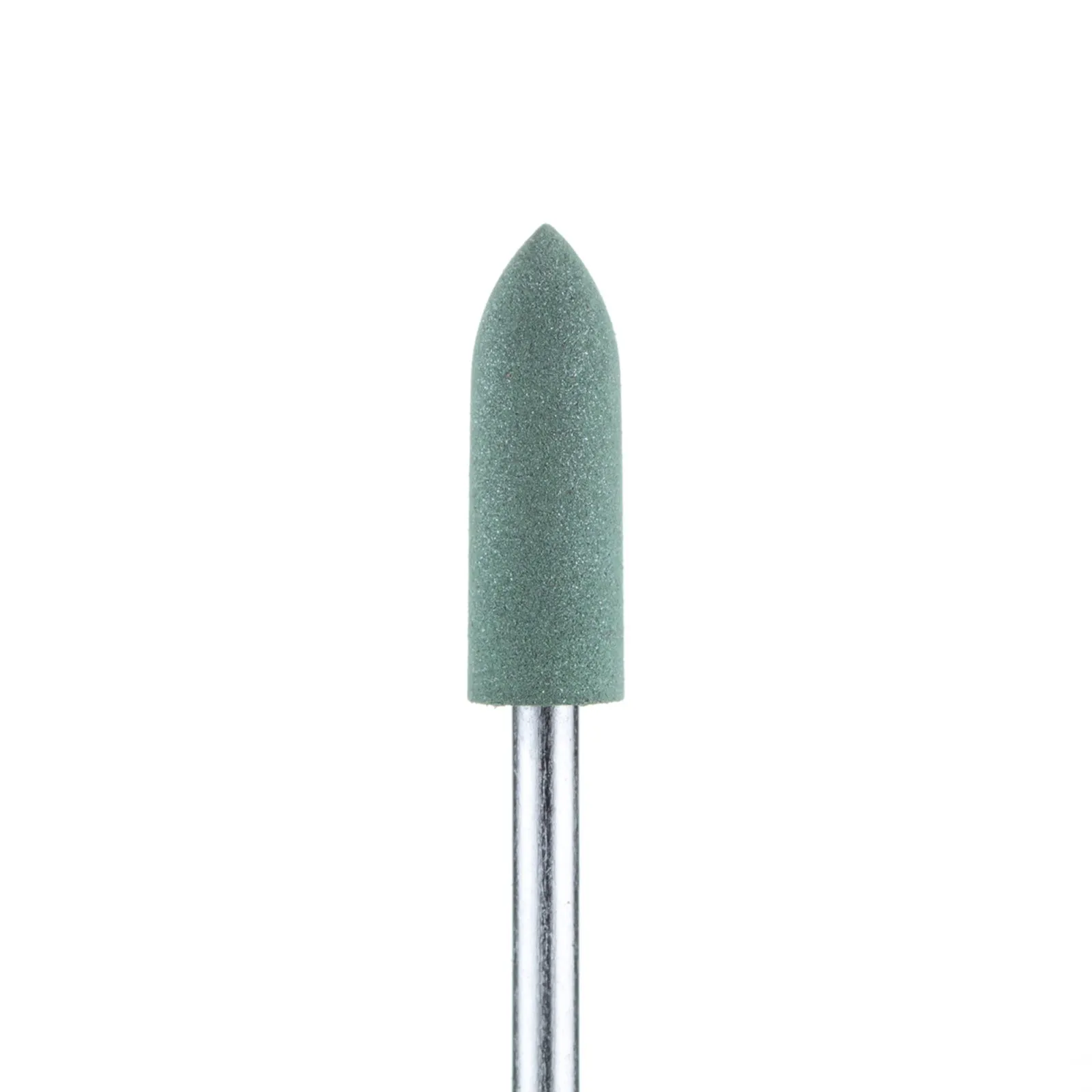 Полировщик закругленный цилиндр силиконовый зеленый (диаметр 5 мм)