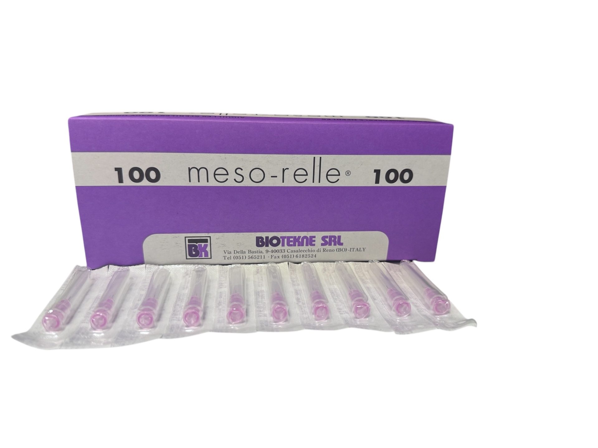 Игла Meso-relle 0,23*4мм 32G No100